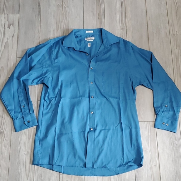 Blue Van Heusen classic fit long sleeve - Picture 1 of 8